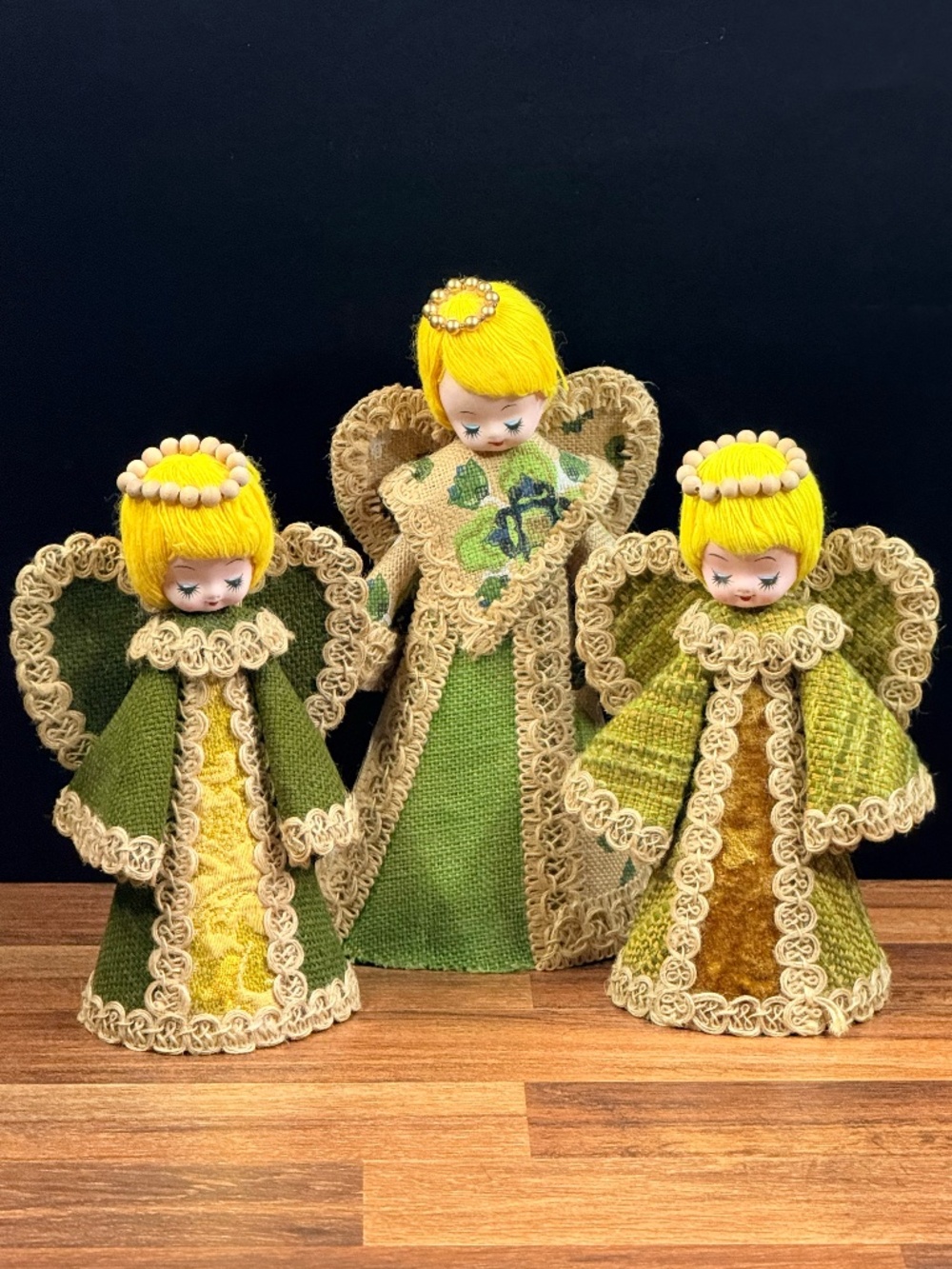 Vintage Tree Topper Angels